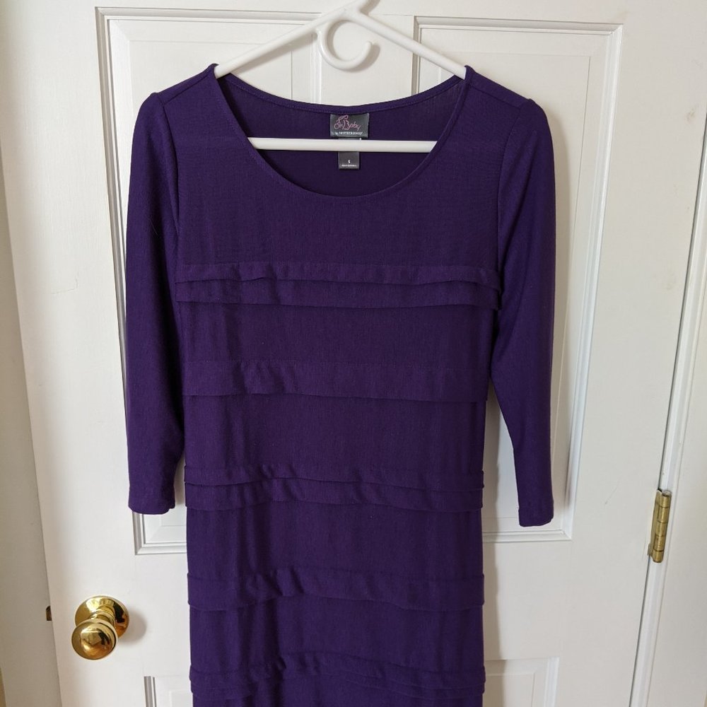 *3for$15 Purple Maternity Dress